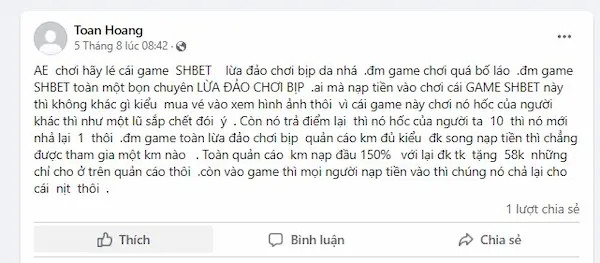 Shbet Lừa Đảo Người Chơi Không? Sự Thật Về Tin Đồn Lừa Đảo 2 Cá cược không bao giờ thắng